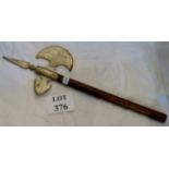 A battle axe c1940 est: £15-£30