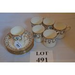 A set of six Royal Grafton coffee cups and saucers est: £30-£50 (F13)