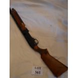 A Winchester single barrel 12 bore semi automatic shotgun serial no: N950458 (2 extra chokes and