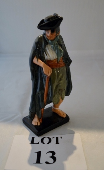 A Royal Doulton figurine: The Beggar HN2175 designed by Leslie Harradine est: £50-£70 (O1)