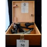 A boxed Naval sextant est: £40-£60 (B36)