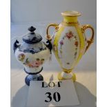 Two 19c Crown Derby small vases est: £80-£120 (N3)