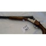 Gun Mark Kestrel 12 bore side by side non ejector Serial No: 289011 (U.