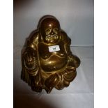 A bronzed Buddha figurine est: £40-£60 (