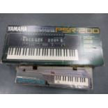 Yamaha Portatone electronic keyboard PSR