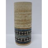 Troika cylinder vase, 13.5cm high