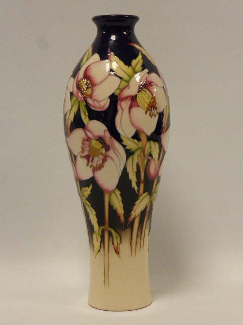 Moorcroft vase Anemone Blush pattern,31c