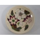 Moorcroft pin tray Bramble pattern