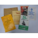 Small collection of assorted ephemera re