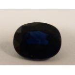 A loose polished sapphire approx. 3.05 c