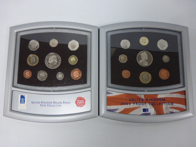 Coins - United Kingdom De-luxe proof set - Image 2 of 2