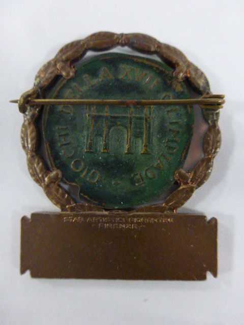 Rome Olympics 1960 - scarce Press badge - Image 2 of 2