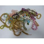 Collection of vintage costume jewellery