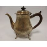 Bachelors silver tea/coffee pot, hallmar
