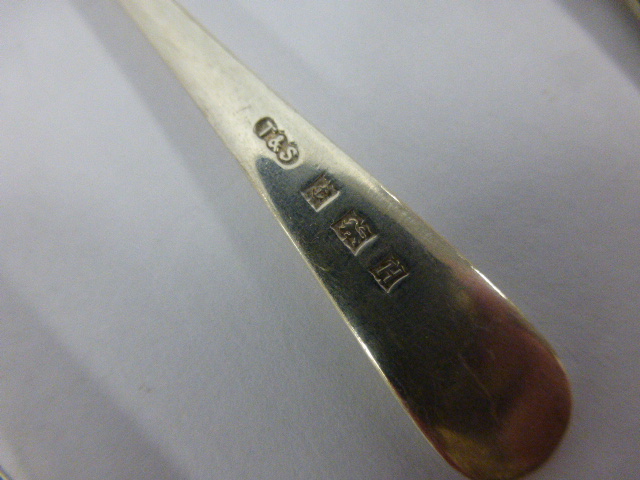 A set of five silver teaspoons, hallmark - Image 3 of 3