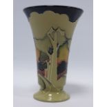 Moorcroft flared vase Eventide Winter pa