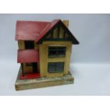 Mid 20th Century doll's house containing