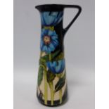 Moorcroft jug/vase Blue poppy pattern, 2