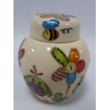 Moorcroft ginger jar, 'Stitch in Time' p