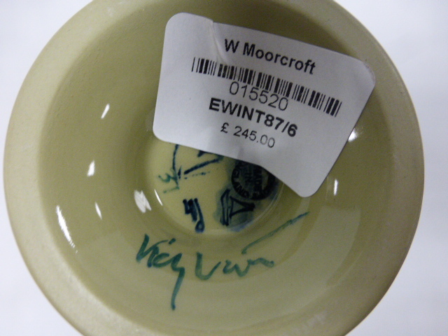 Moorcroft flared vase Eventide Winter pa - Image 2 of 2