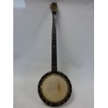Vintage Dulcet 5-string banjo with inlai