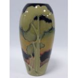 Moorcroft vase 'Eventide Winter' pattern