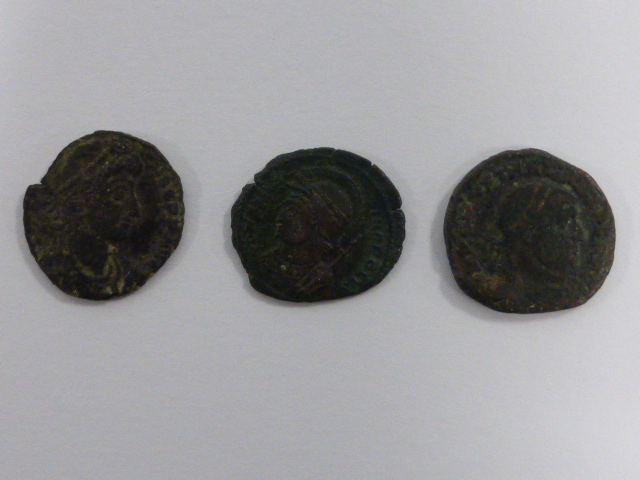 Three Roman coins - Constantine I & II - Image 3 of 3