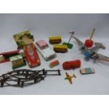 Collection of assorted tinplate toys inc