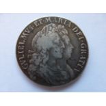 Coins - William & Mary Half Crown 1693,