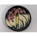 Moorcroft pin tray Tulip pattern, marked