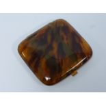 Asprey Tortoiseshell cigarette case with