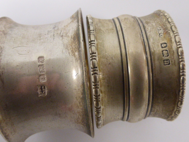 Victorian silver tankard with engine tur - Image 4 of 4