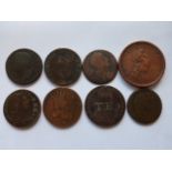 Coins - small collection of Irish coins