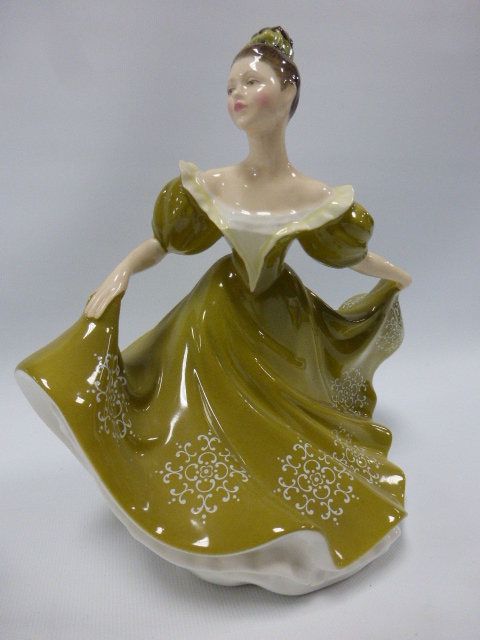 Three Royal Doulton Figurines to include 'Lynne' HN2329 modelled by Peggy Davies, - Image 2 of 4