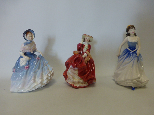 Three Royal Doulton Figurines to include 'Top O' The Hill' HN1834,