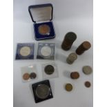 GB Pre Decimal coins, mainly copper, some good, inc Q/Victoria, ED, George V,