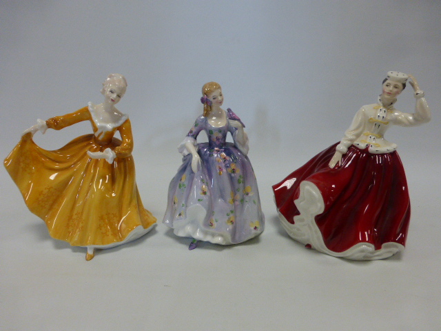 Three Royal Doulton Figurines to include 'Gail' HN2937 modelled by Peter A.