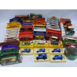 Large collection of various Lledo die-cast advertising vehicles (69)