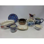 Collection of 19th Century ceramics to include Minton, Copeland & Garrett,