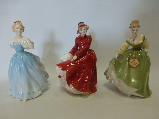 Three Royal Doulton Figurines to include 'Enchantment' HN2178,