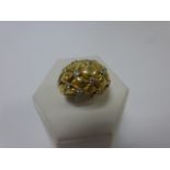 18ct gold and Diamond set ring, size N/O, 11.
