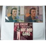 Vinyl; Gene Vincent (3) Original UK Eps Including
"Hot Rod Gang" EAP-1-985,