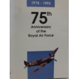 Stamps - Fine RAF 75th Anniversary collection of stamps/mini sheets,