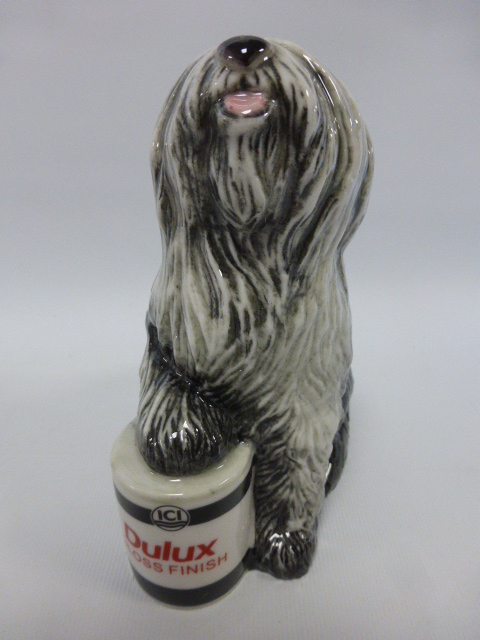 Royal Doulton model celebrating 50yrs of of the 'Dulux' dog,