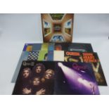 VINYL; A Collection of Fourteen LPs & One Box set
Including Queen`s Original First (4)LPs,