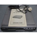 Video Disc Player + Instruction & (21) Music & Film Discs, Including The Grateful Dead, Neil Young,