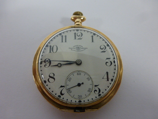 14ct gold pocket watch by Ball Watch Co.
