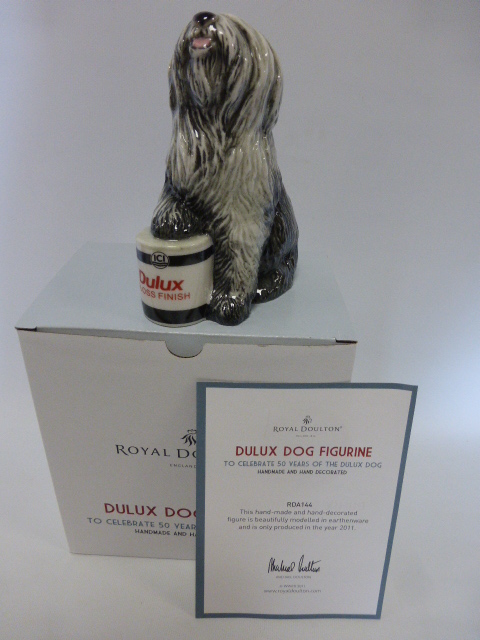 Royal Doulton model celebrating 50yrs of of the 'Dulux' dog, - Image 2 of 2