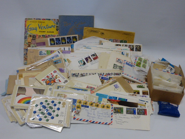 Stamps - Mixed box of stamps, FDC's and Covers,
