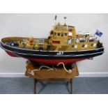 Remote Controlled Kit Built Model Loyal Class Fleet Tender "Meon" based on the Loyal Moderator at